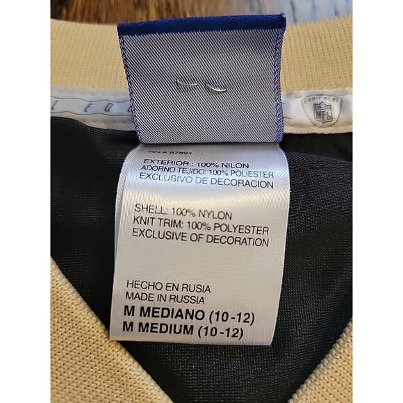 Reebok Deuce Mcallister New Orleans Saints Jersey Youth Medium 10-12 Football - Picture 5 of 9